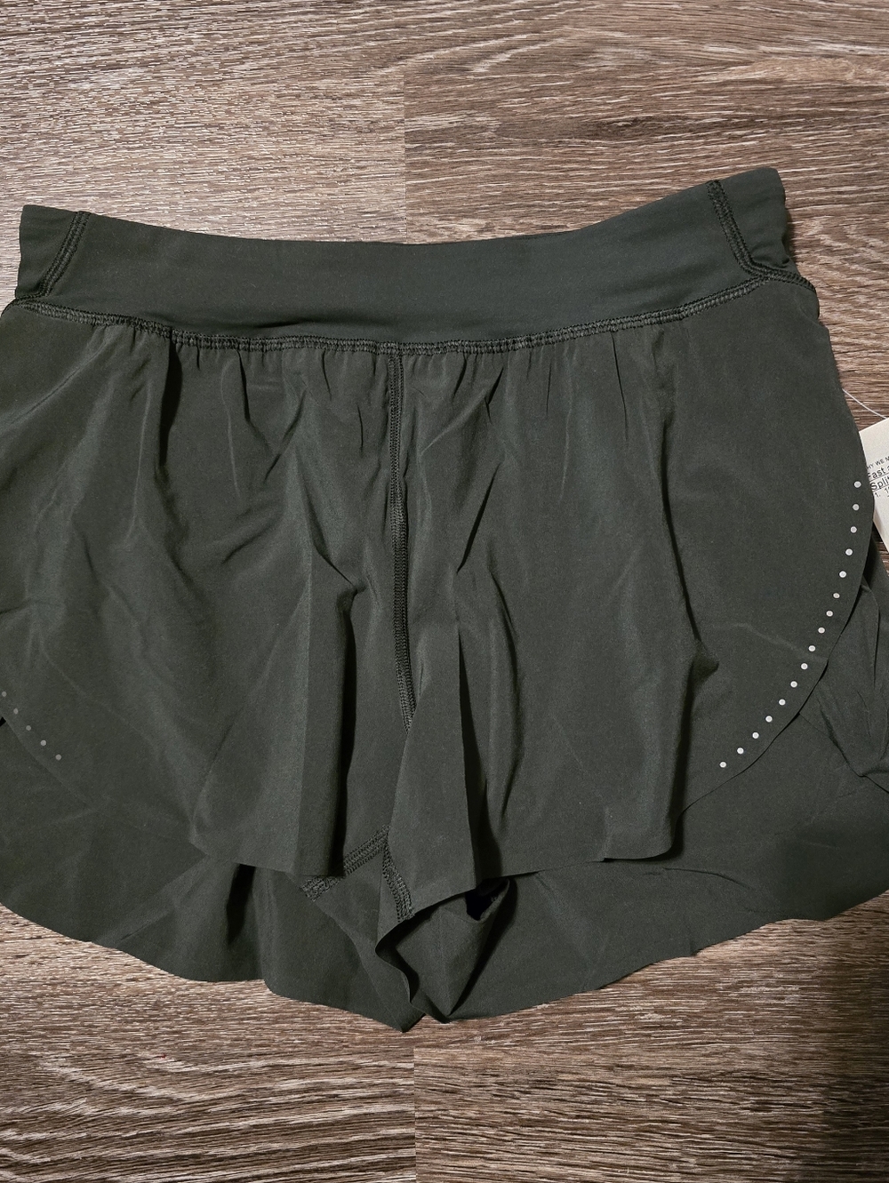 Lululemon Fast And Free High Rise Classic Fit Shorts Reflective S Rainforest